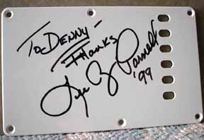 Lee Roy's Autograph